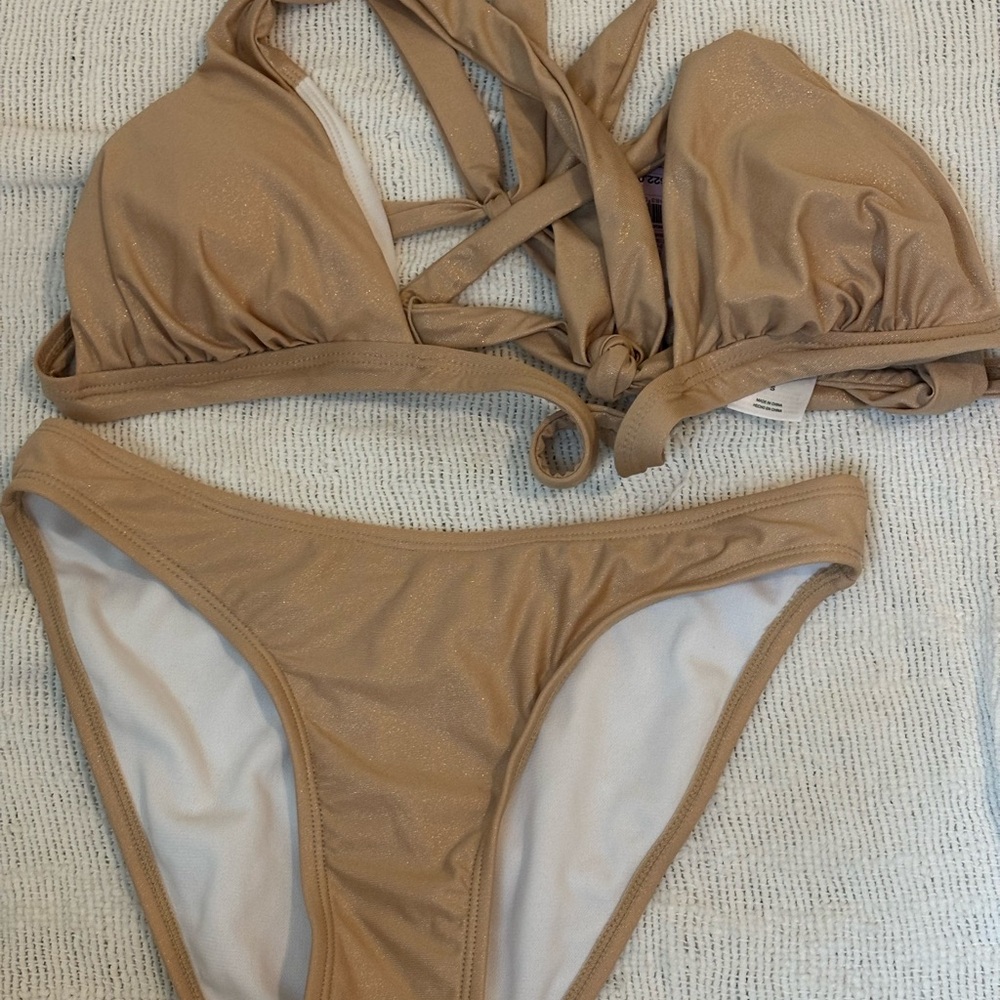Tan Bikini Set - Picture 8 of 11